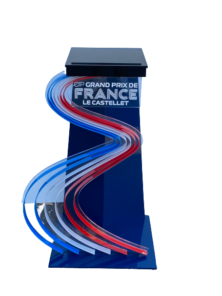 Stèle pour le Grand Prix de France de Formule 1