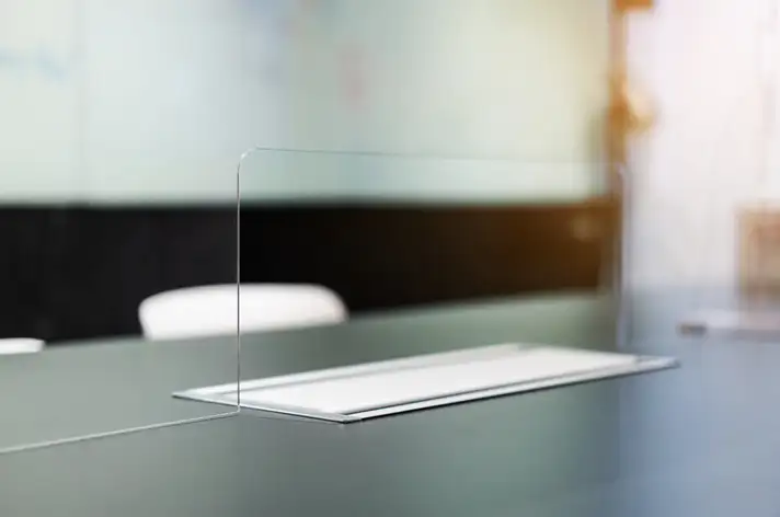 Hygiaphone en Plexiglas protection sanitaire