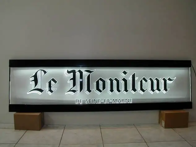 Enseigne Eclairage Tangentiel