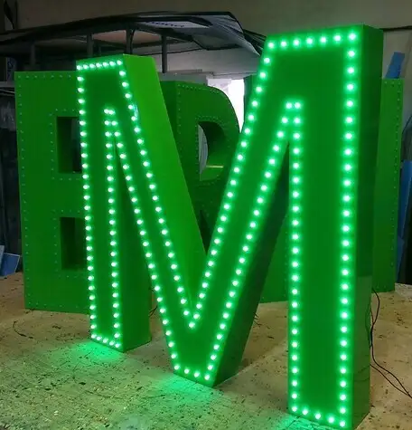 Fabrication et pose Enseigne  LED Bouches du Rhne